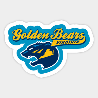 Golden Bears Logo #5 Sticker